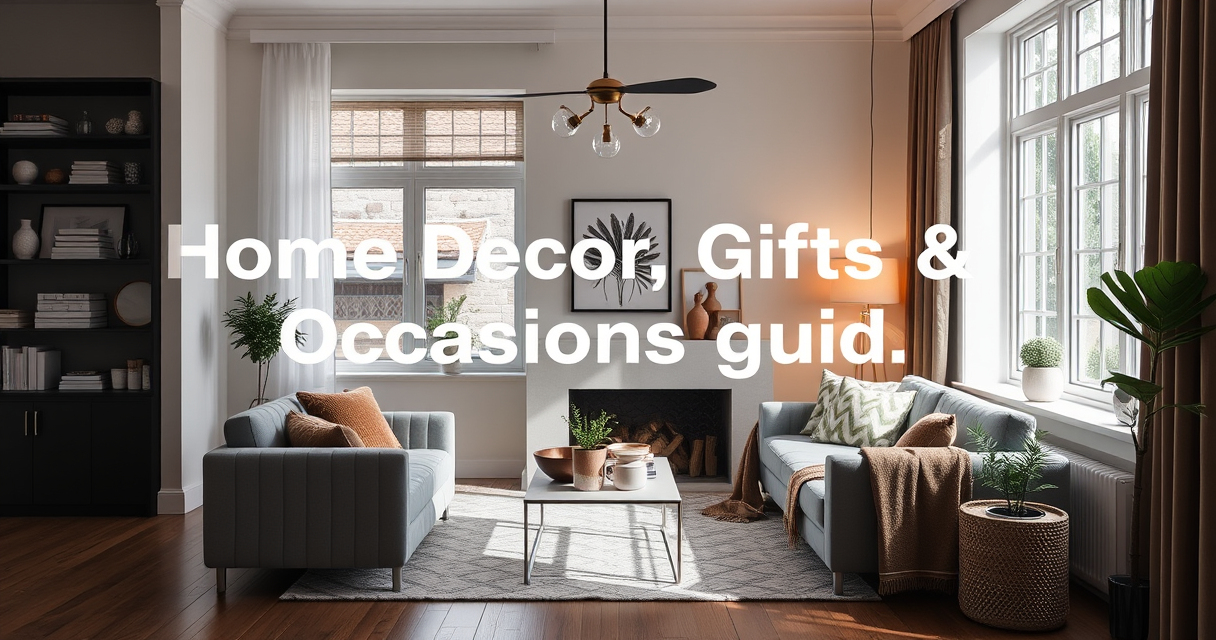 Home Decor, Gifts & Occasions: A Complete Guide to Thoughtful Living and Giving