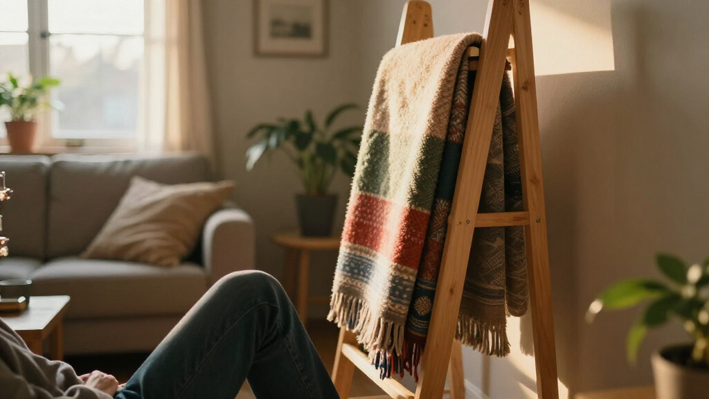 Aldi's Best-Selling Blanket Storage Ladder Is Finally Back