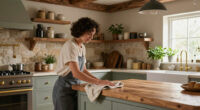 English Cottage Details Transformed This Craftsman Kitchen