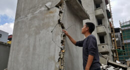 Hanoi Investigates Homeland Apartment Building Over Structural Concerns