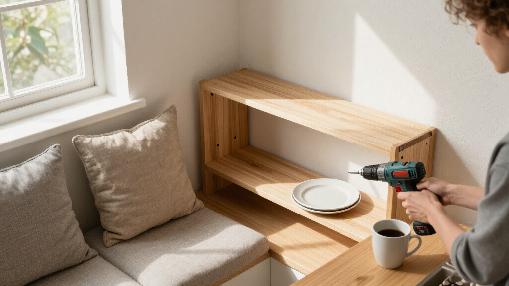 How The IKEA Store Created A DIY Breakfast Nook For Just $150