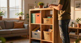 I Created A Pretty IKEA BILLY Hack That Seriously Cuts Clutter