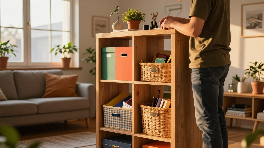 I Created A Pretty IKEA BILLY Hack That Seriously Cuts Clutter