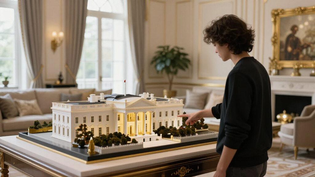 New White House East Wing Renderings Reveal Gold Additions - Axios