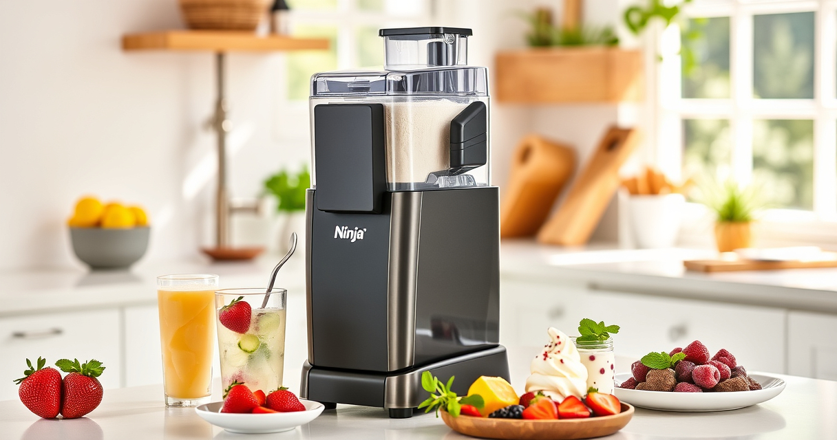 Ninja CREAMi Deluxe Ice Cream Maker: The Ultimate Summer Frozen Treats Hub