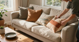 This Living Room Was Beige On Beige On Beige — Then They Built This