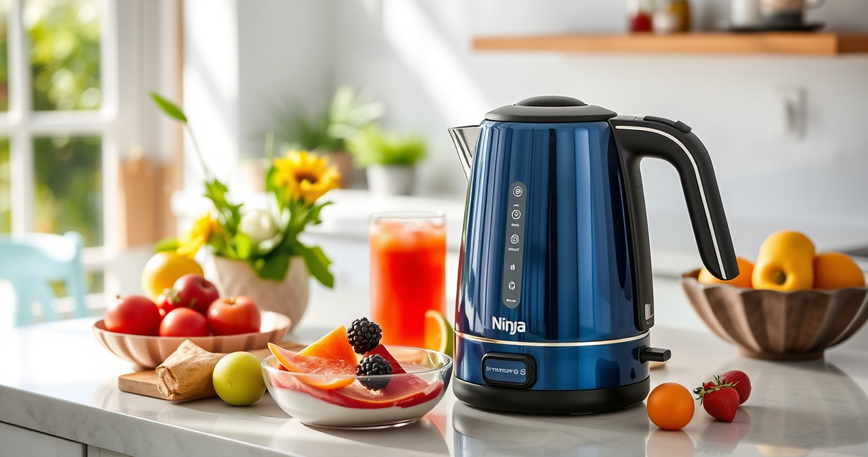 Beat the Heat with Ninja KT200BL Precision Temp Kettle & Cool Summer Recipes