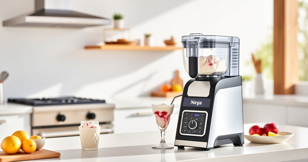 Beat the Summer Heat with Ninja NC701 CREAMi Swirl Ice Cream Maker