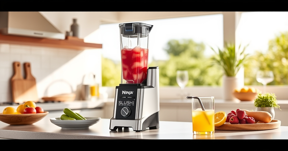 Beat the Summer Heat with the Ninja SLUSHi Frozen Drink Maker