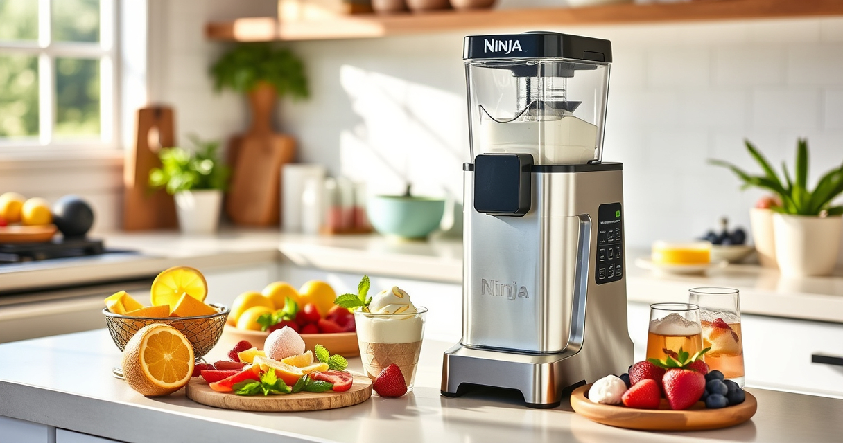 Cool Summer Treats with Ninja CREAMi 7-in-1 Ice Cream Maker