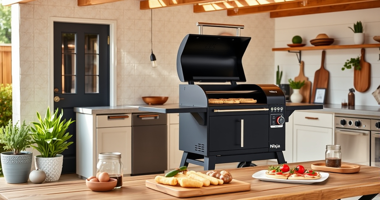 Enhance Your Summer Grilling with Ninja Outdoor Woodfire Pro XL Accessories