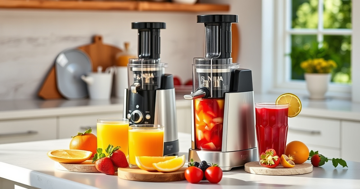 Host Effortlessly with the Ninja NeverClog Cold Press Juicer at Your Summer Pool Party
