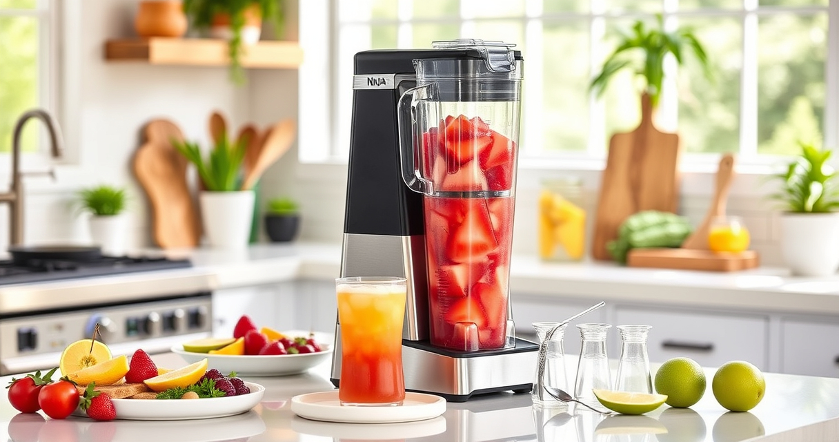 Host Effortlessly with the Ninja SLUSHi Frozen Drink Maker for Summer Parties