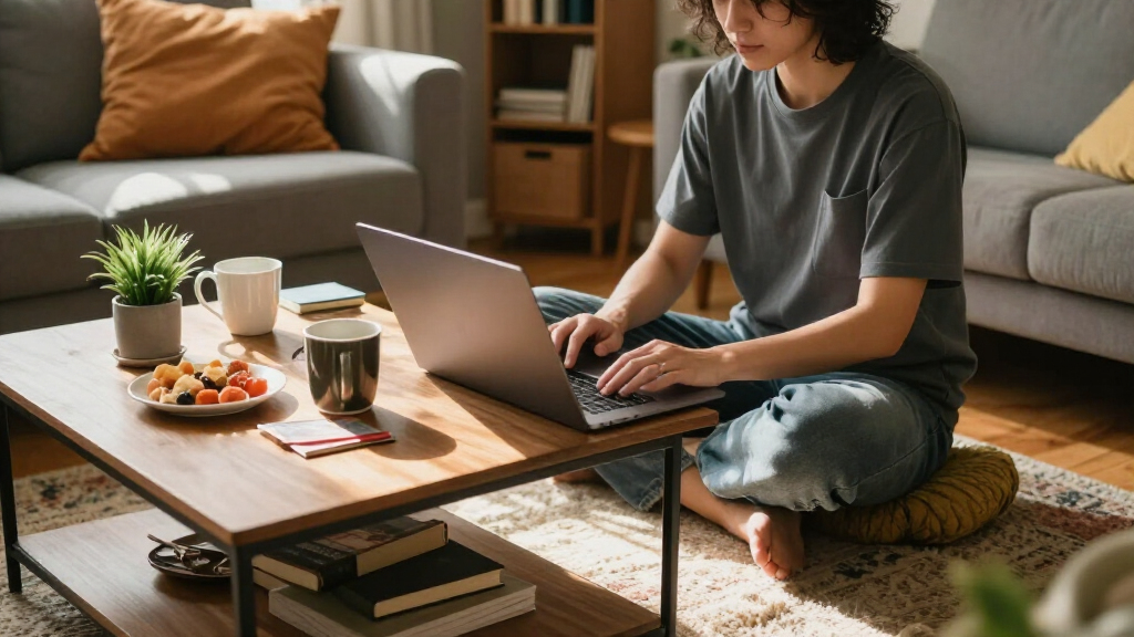 I Ate Meals At My Coffee Table For Years, Until I Found Article’s New Small-Space Dining Table