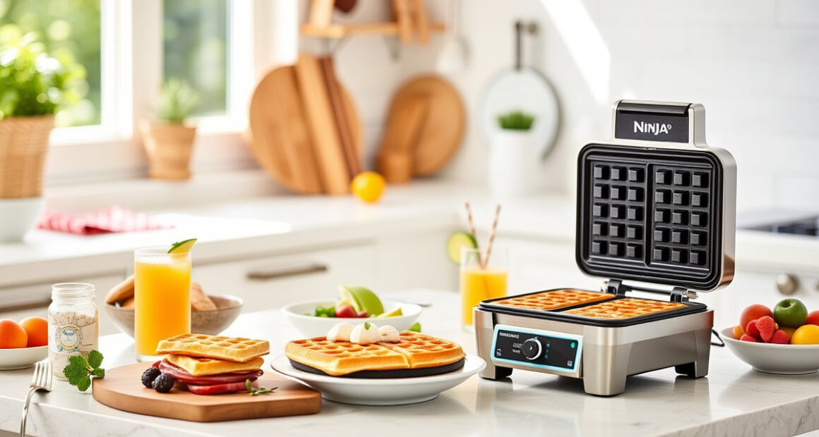 Make Summer Pool Parties Sizzle with the Ninja Belgian Waffle Maker Pro