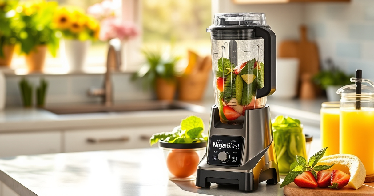 Ninja Blast Portable Blender: Perfect Summer Sips On-the-Go