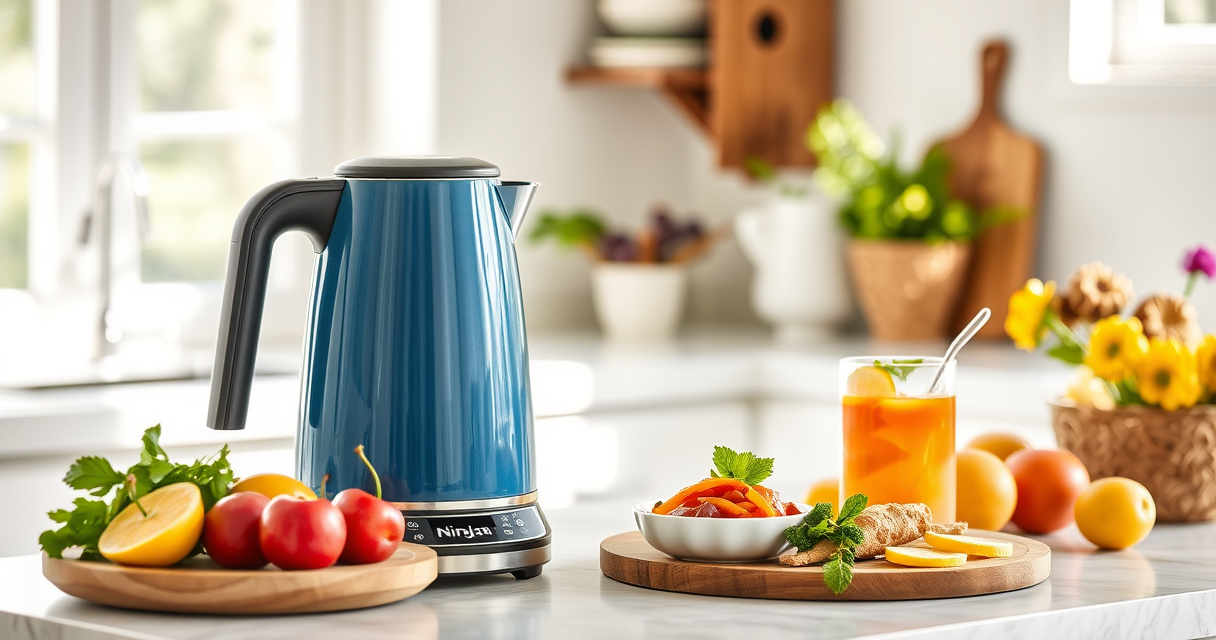 Ninja KT200BL Electric Kettle: Perfect for Summer Pool Parties