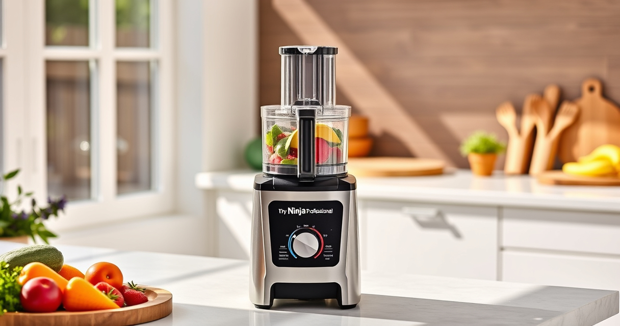 Ninja Professional Plus Food Processor: Summer Meal Prep Made Easy