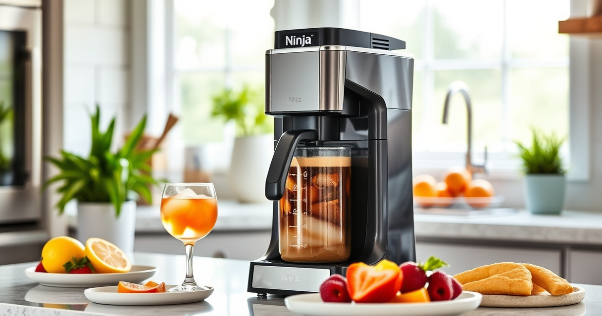 Summer Refresh with Ninja Hot & Iced XL Coffee Maker: Easy Cold Brew & Iced Recipes