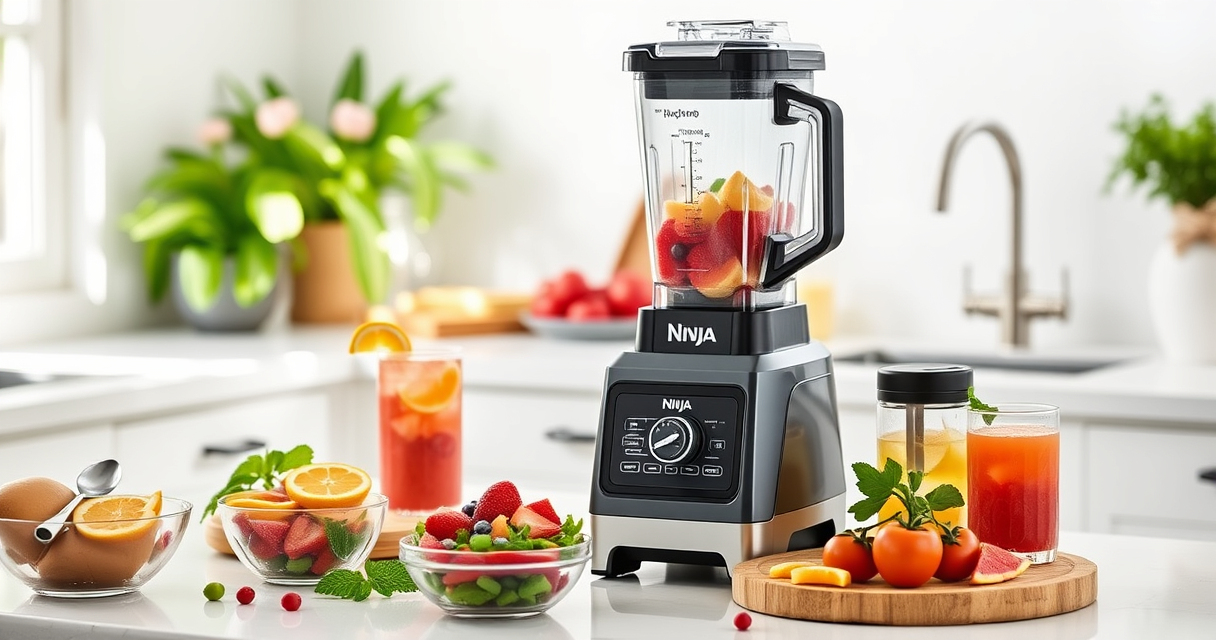 Summer Refreshments with the Ninja Professional Blender