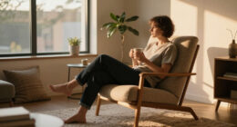 The Chic West Elm Chair That Made My Tiny Apartment 100X More Inviting