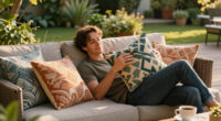 These Designer Outdoor Pillows Are So Pretty, I’d Use Them Indoors