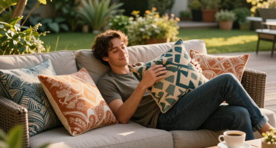 These Designer Outdoor Pillows Are So Pretty, I’d Use Them Indoors