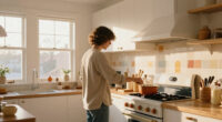 This Kitchen Was Straight Out Of The '70S Until A Cozy All-White Redo