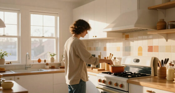 This Kitchen Was Straight Out Of The '70S Until A Cozy All-White Redo