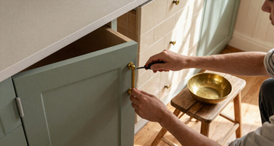 A $600 Vintage Charm Redo Reversed A Gray Flip In An “Uninspired” Kitchen