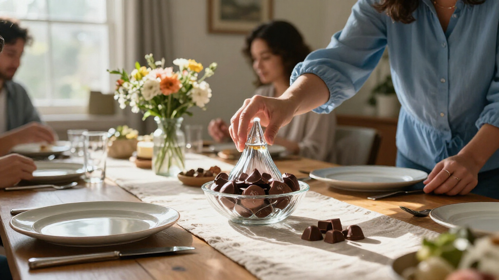 Could This Clear Hershey Kiss Candy Dish Brighten Your Table?