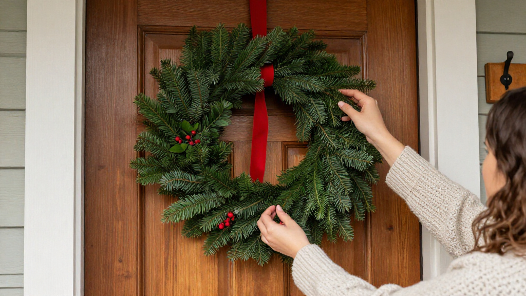 H&M Just Dropped The Ultimate Minimalist Christmas Wreath – It's Soon Going To Be Adorning All The Chicest Doors