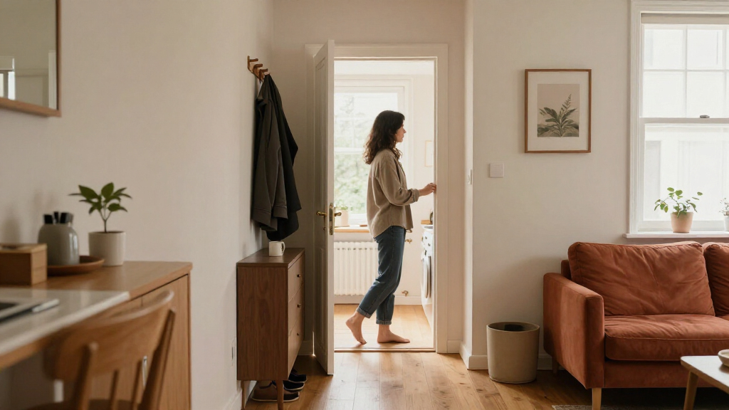 I Moved Into A 22 Sqm Studio Flat With No Hallway Last Year – These Are The 4 Easy Changes I Made To Fake An Entryway