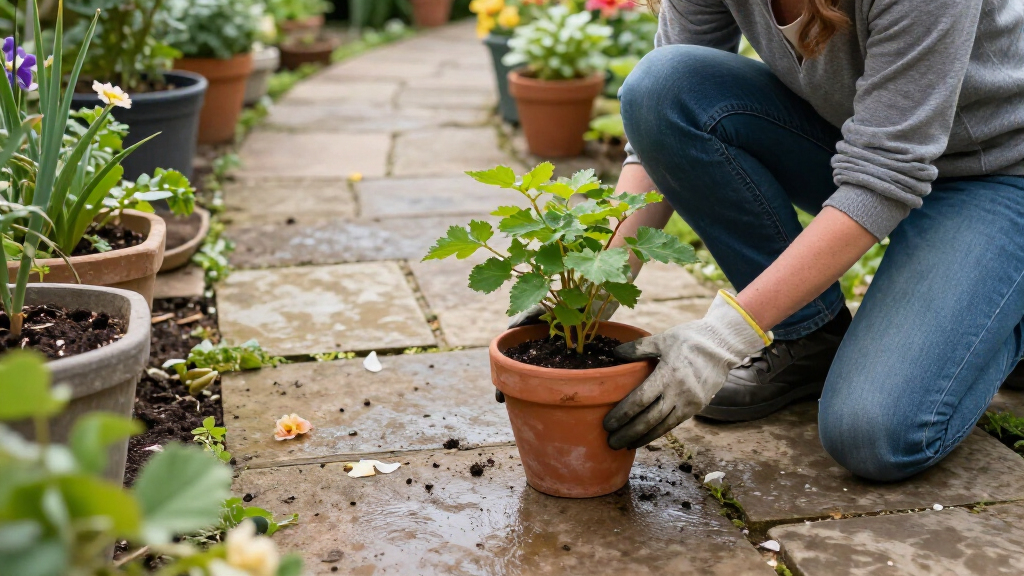 Monty Don's Simple Potted Plant Trick Makes Any Garden Path Feel Instantly More Magical