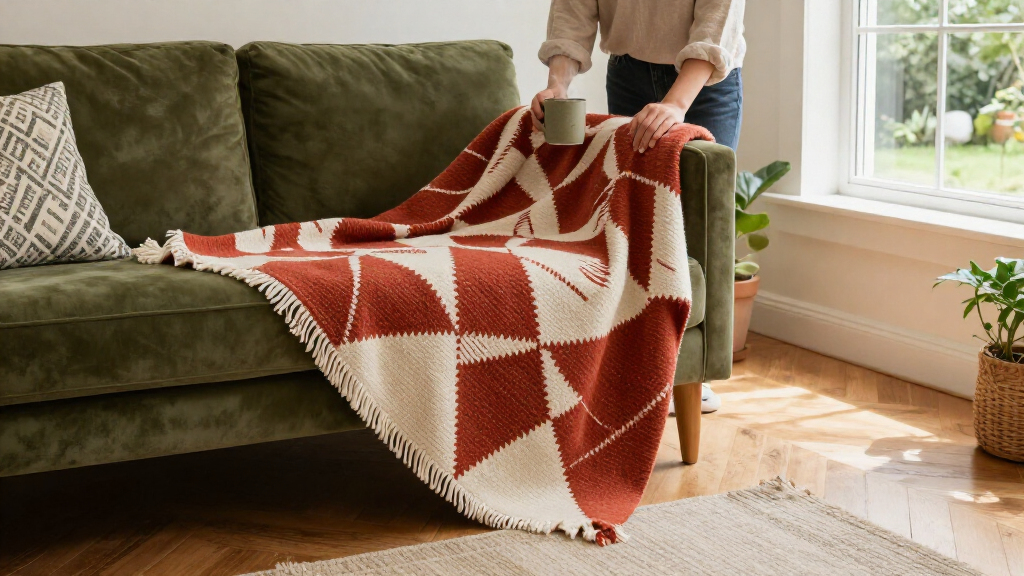 Sorry Tartan, The Cosiest Homes Are Stealing This 'Old-fashioned' Pattern From The Fashion World – I've Tracked Down The Homeware Brands Doing It The Best